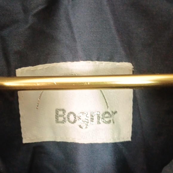 Bogner Goose Down Navy Puffer Vest Size 42 - Picture 4 of 6